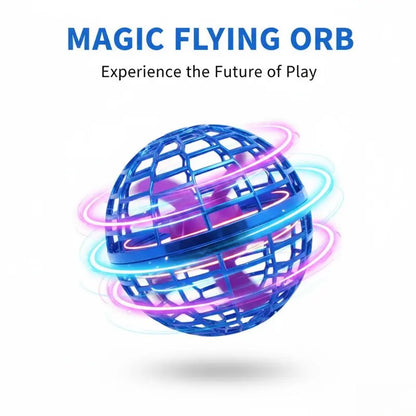 Levitating Induction Flying Ball, Glow Gyro for Fingertip Play, Sports & Outdoor Training Ball