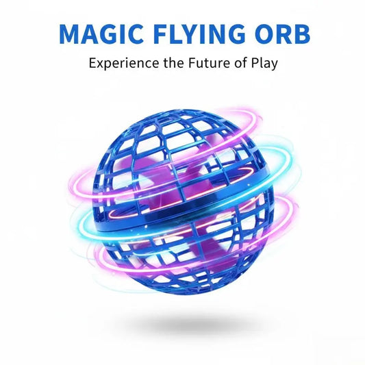 Levitating Induction Flying Ball, Glow Gyro for Fingertip Play, Sports & Outdoor Training Ball