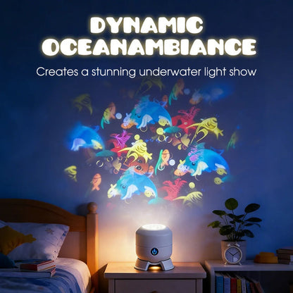 🥳 2026 HOT SALE | 50% OFF 🥳 Dynamic Rotating LED Projector Light 🌙✨