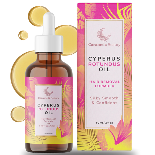 Cyperus Rotundus Oil for Hair Reduction Natural Permanent Hair Reduction